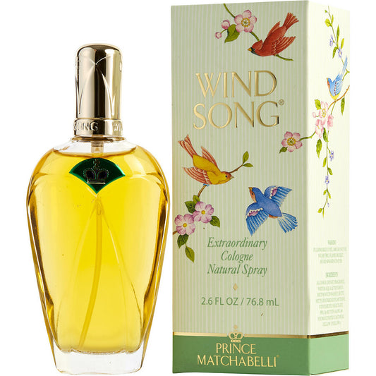 WIND SONG by Prince Matchabelli (WOMEN) - COLOGNE SPRAY NATURAL 2.6 OZ