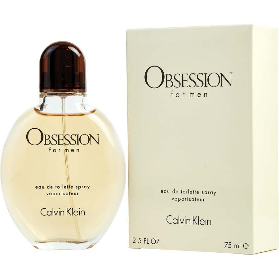 OBSESSION by Calvin Klein (MEN) - EDT SPRAY 2.5 OZ