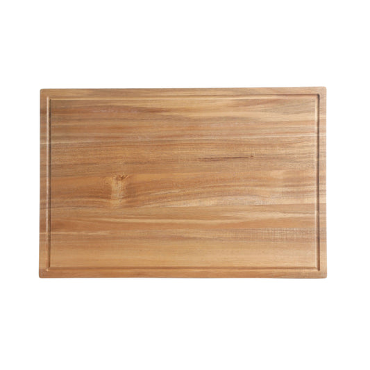 Kenmore Elite Kenmore Elite Kenosha 29 Inch Acacia Wood Cutting Board with Groove Handles