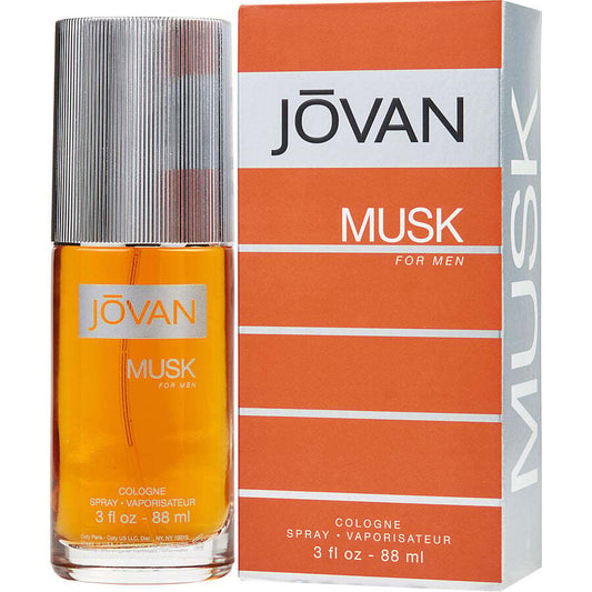 JOVAN MUSK by Jovan (MEN) - COLOGNE SPRAY 3 OZ