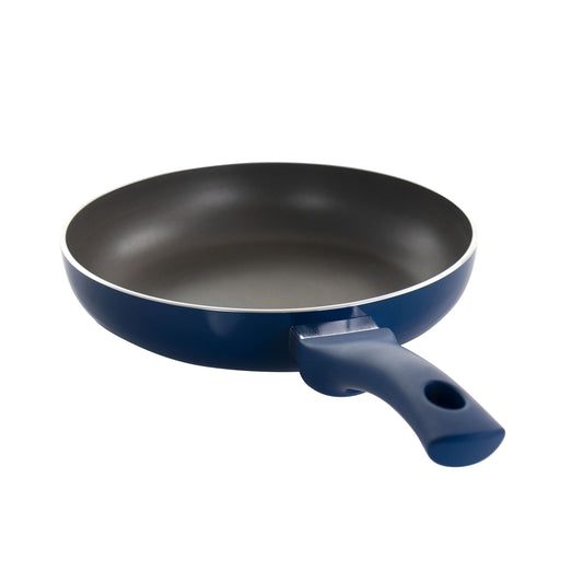 Gibson Home Gibson Home Charmont 9.5 Inch Nonstick Aluminum Frying Pan in Yale Blue