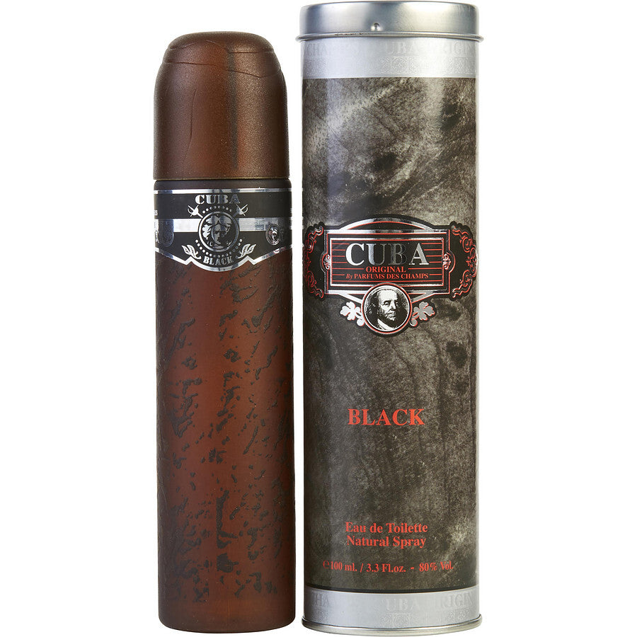 CUBA BLACK by Cuba (MEN) - EDT SPRAY 3.3 OZ