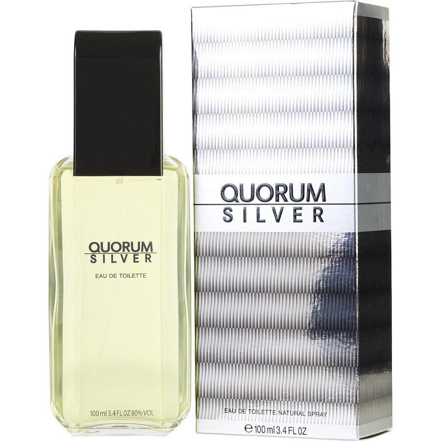 QUORUM SILVER by Antonio Puig (MEN) - EDT SPRAY 3.4 OZ