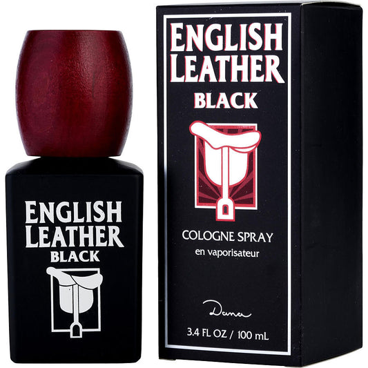 ENGLISH LEATHER BLACK by Dana (MEN) - COLOGNE SPRAY 3.4 OZ