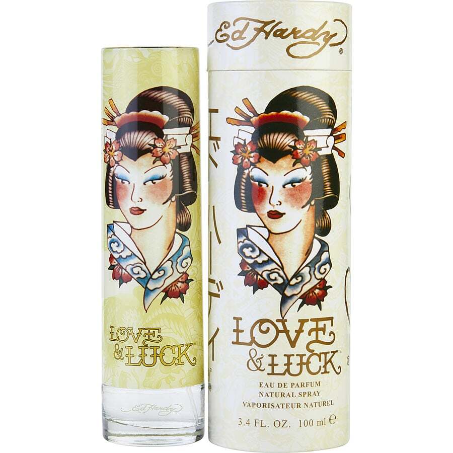 ED HARDY LOVE & LUCK by Christian Audigier (WOMEN) - EAU DE PARFUM SPRAY 3.4 OZ