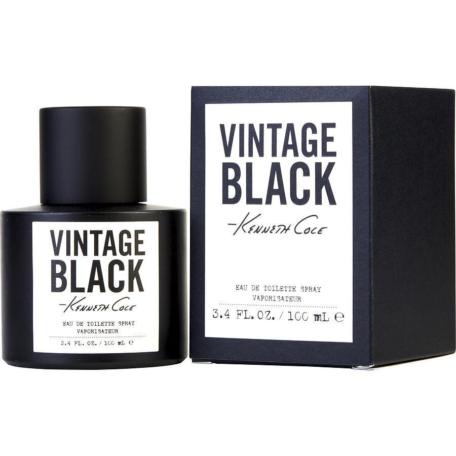 VINTAGE BLACK by Kenneth Cole (MEN) - EDT SPRAY 3.4 OZ