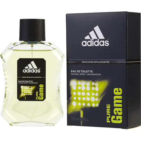 ADIDAS PURE GAME by Adidas (MEN) - EDT SPRAY 3.4 OZ (DEVELOPED WITH ATHLETES)