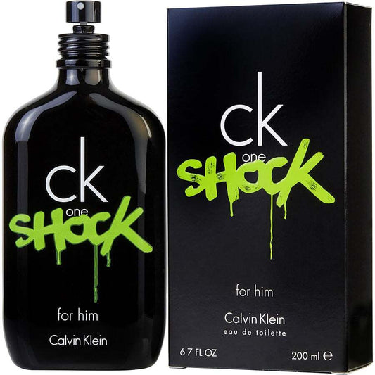 CK ONE SHOCK by Calvin Klein (MEN) - EDT SPRAY 6.7 OZ