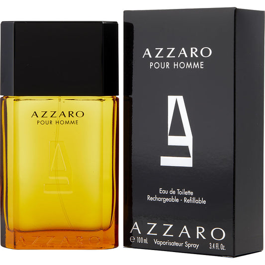 AZZARO by Azzaro (MEN) - EDT SPRAY REFILLABLE 3.4 OZ