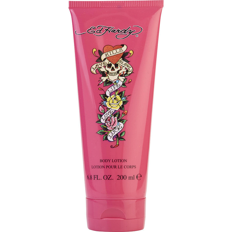 ED HARDY by Christian Audigier (WOMEN) - BODY LOTION 6.8 OZ