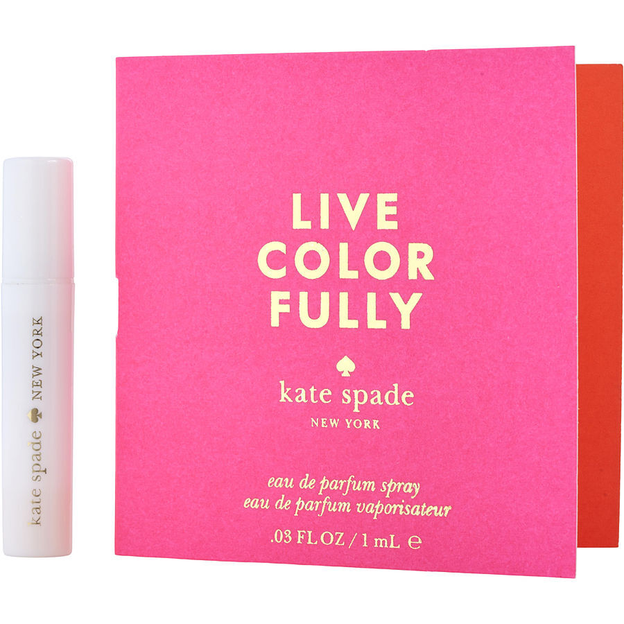 KATE SPADE LIVE COLORFULLY by Kate Spade (WOMEN) - EAU DE PARFUM SPRAY VIAL ON CARD