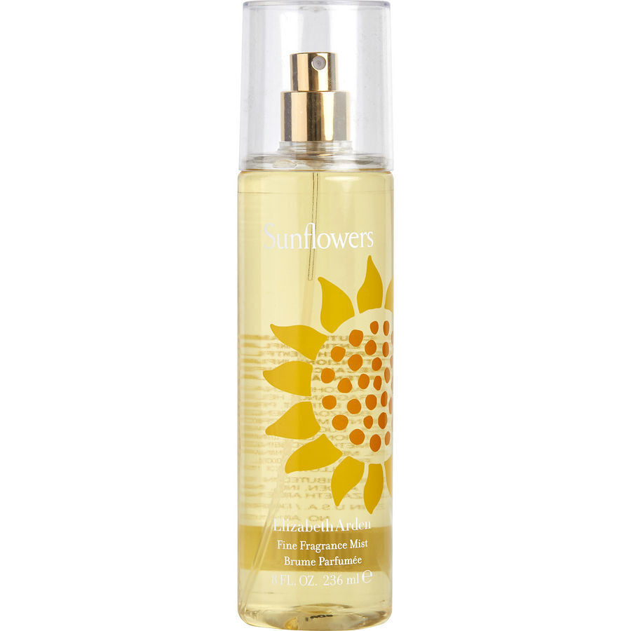 SUNFLOWERS by Elizabeth Arden (WOMEN) - BODY SPRAY MIST 8 OZ