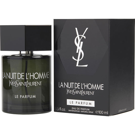 LA NUIT DE L'HOMME YVES SAINT LAURENT LE PARFUM by Yves Saint Laurent (MEN) - EAU DE PARFUM SPRAY 3.3 OZ (NEW PACKAGING)