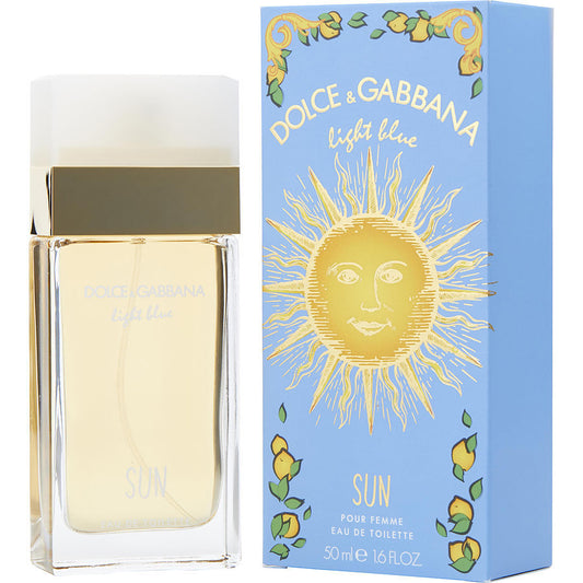 D & G LIGHT BLUE SUN by Dolce & Gabbana (WOMEN) - EDT SPRAY 1.6 OZ (LIMITED EDITION)