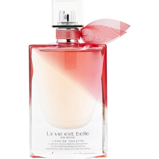 LA VIE EST BELLE EN ROSE by Lancome (WOMEN) - EDT SPRAY 1.7 OZ *TESTER