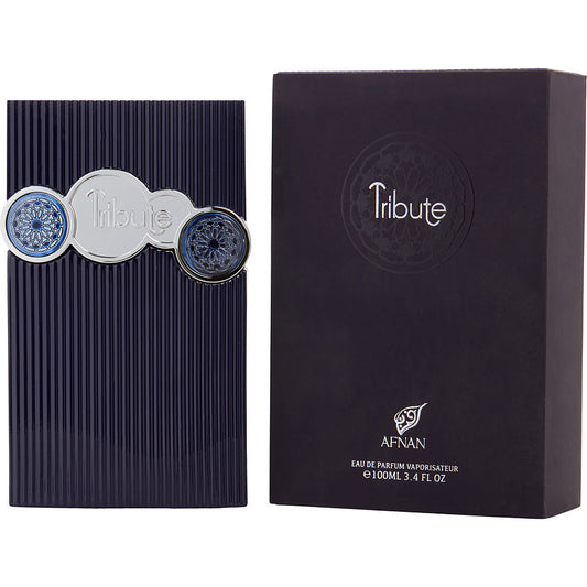 AFNAN TRIBUTE BLUE by Afnan Perfumes (UNISEX) - EAU DE PARFUM SPRAY 3.4 OZ