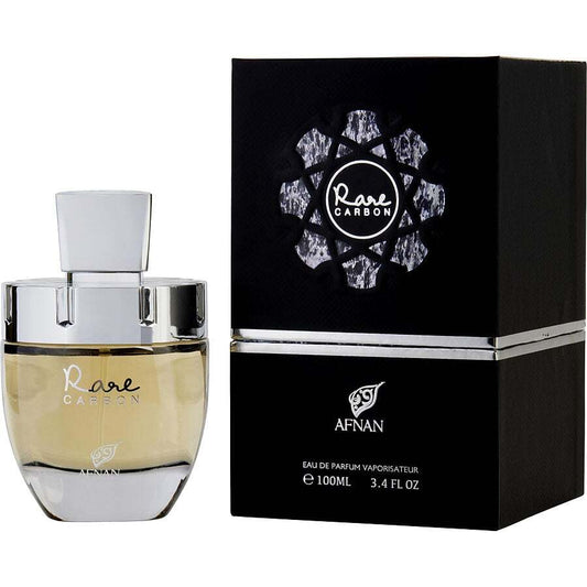 AFNAN RARE CARBON by Afnan Perfumes (MEN) - EAU DE PARFUM SPRAY 3.4 OZ