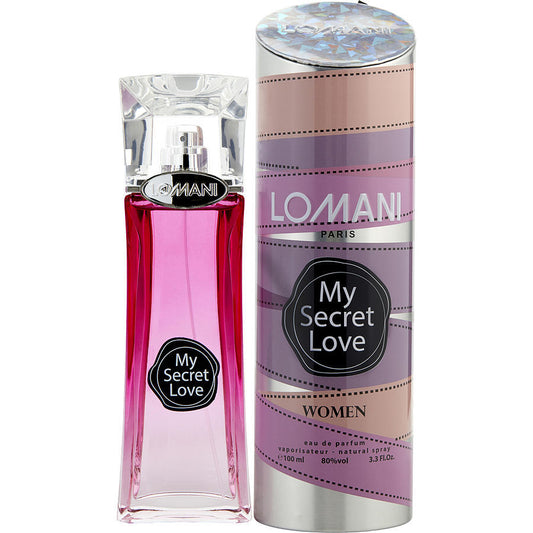 LOMANI MY SECRET LOVE by Lomani (WOMEN) - EAU DE PARFUM SPRAY 3.4 OZ