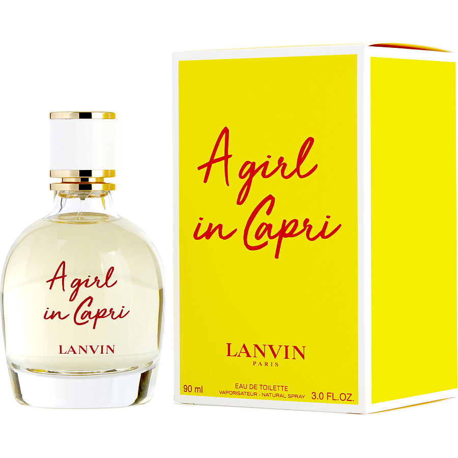 A GIRL IN CAPRI by Lanvin (WOMEN) - EDT SPRAY 3 OZ