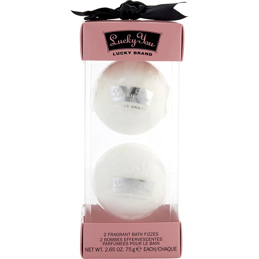 LUCKY YOU by Lucky Brand (WOMEN) - BATH FIZZ 2.65 OZ (QUANTITY OF TWO)