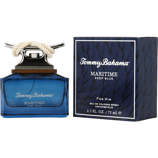 TOMMY BAHAMA MARITIME DEEP BLUE by Tommy Bahama (MEN) - EAU DE COLOGNE SPRAY 2.5 OZ