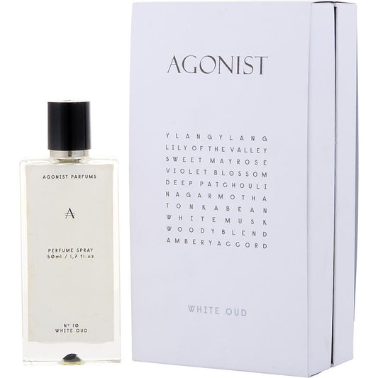 AGONIST NO 10 WHITE OUD by Agonist (UNISEX) - EAU DE PARFUM SPRAY 1.7 OZ