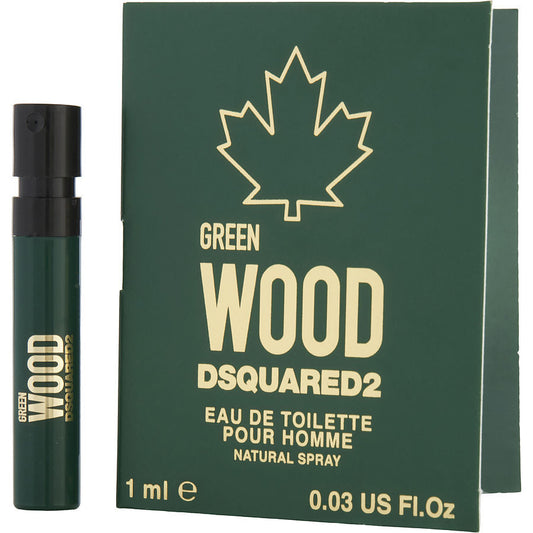 DSQUARED2 WOOD GREEN by Dsquared2 (MEN) - EDT SPRAY VIAL ON CARD