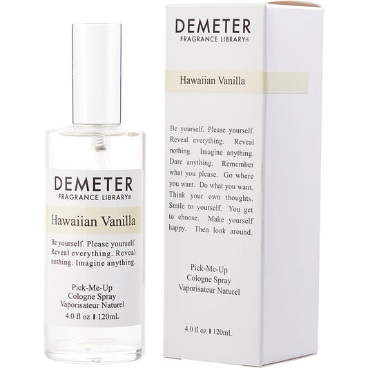 DEMETER HAWAIIAN VANILLA by Demeter (UNISEX) - COLOGNE SPRAY 4 OZ