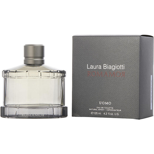 LAURA BIAGIOTTI ROMAMOR UOMO by Laura Biagiotti (MEN) - EDT SPRAY 4.2 OZ