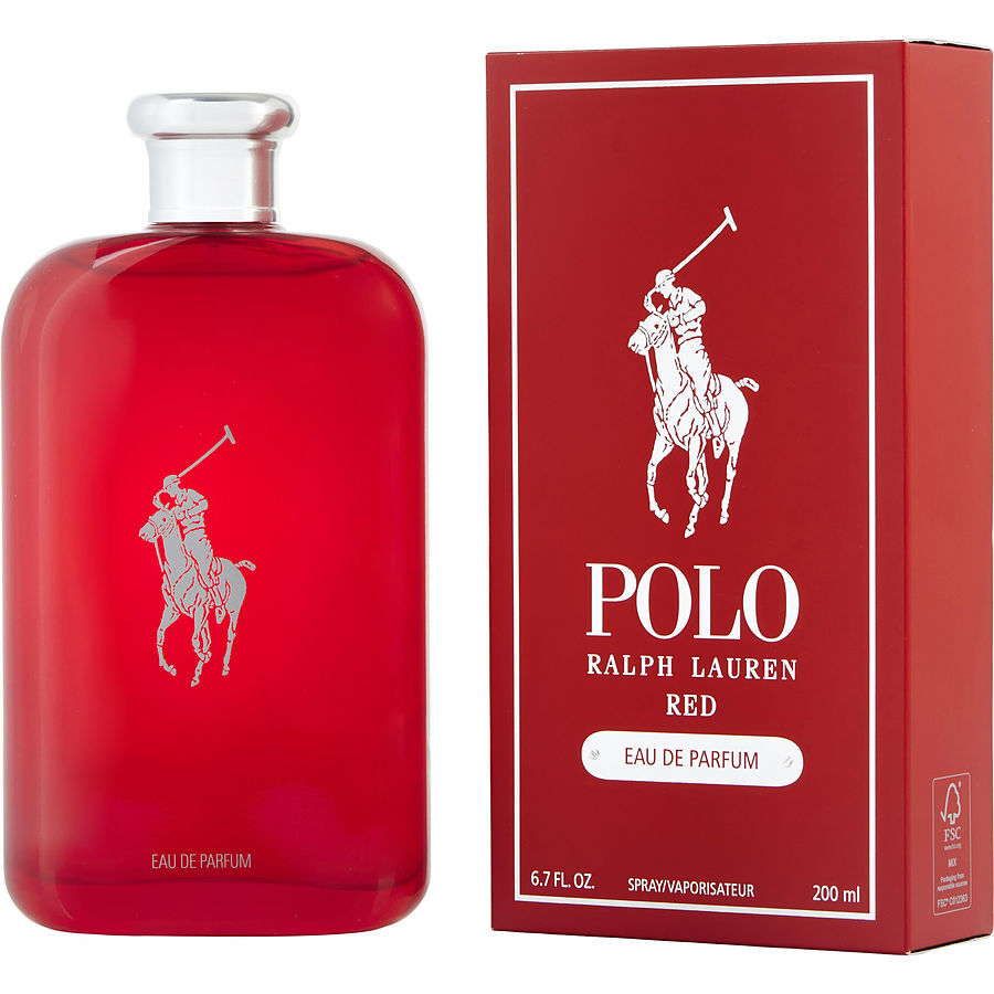 POLO RED by Ralph Lauren (MEN) - EAU DE PARFUM SPRAY 6.7 OZ