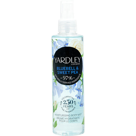 YARDLEY BLUEBELL & SWEETPEA by Yardley (WOMEN) - FRAGRANCE MIST 6.7 OZ