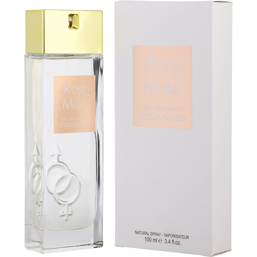 ALYSSA ASHLEY ROSE MUSK by Alyssa Ashley (UNISEX) - EAU DE PARFUM SPRAY 3.4 OZ