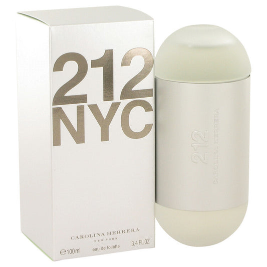 212 Perfume By Carolina Herrera Eau De Toilette Spray (New Packaging) 3.4 Oz Eau De Toilette Spray