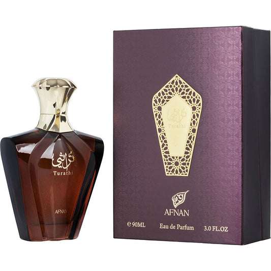 AFNAN TURATHI BROWN by Afnan Perfumes (MEN) - EAU DE PARFUM SPRAY 3 OZ