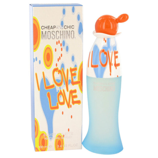 I Love Love Perfume By Moschino Eau De Toilette Spray 3.4 Oz Eau De Toilette Spray