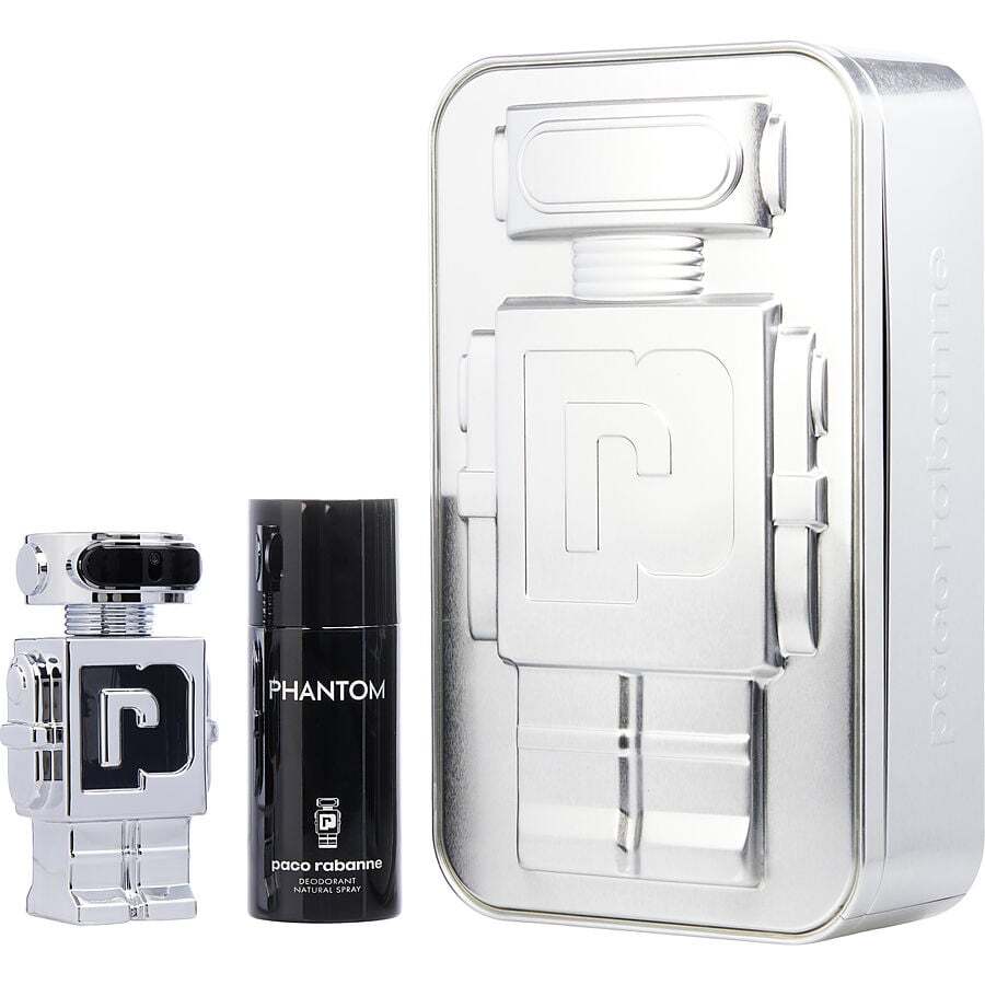 PACO RABANNE PHANTOM by Paco Rabanne (MEN) - EDT SPRAY 3.4 OZ & DEODORANT SPRAY 5 OZ