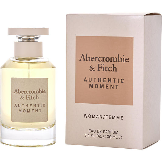 ABERCROMBIE & FITCH AUTHENTIC MOMENT by Abercrombie & Fitch (WOMEN) - EAU DE PARFUM SPRAY 3.4 OZ