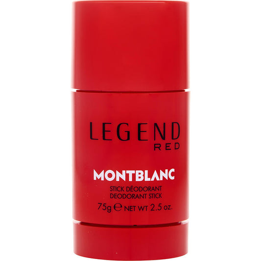 MONT BLANC LEGEND RED by Mont Blanc (MEN) - DEODORANT STICK 2.5 OZ