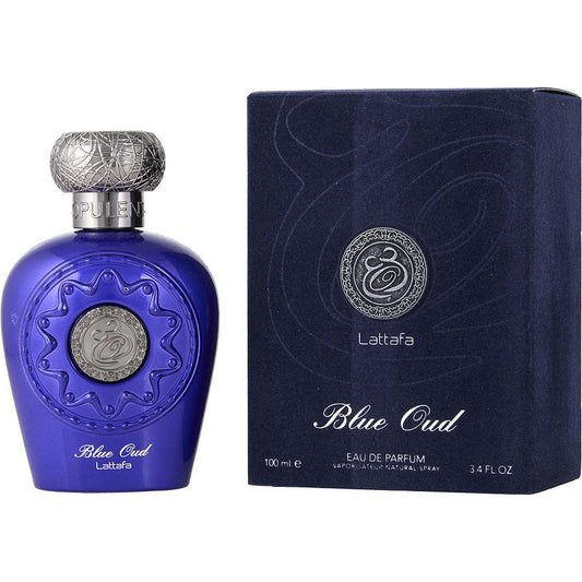 LATTAFA BLUE OUD by Lattafa (UNISEX) - EAU DE PARFUM SPRAY 3.4 OZ