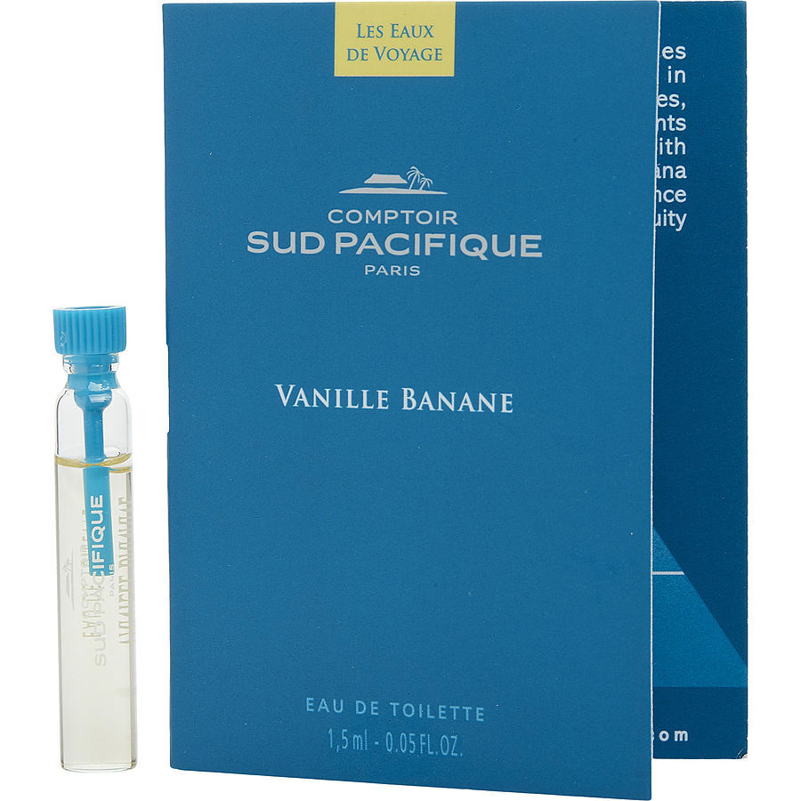 COMPTOIR SUD PACIFIQUE VANILLE BANANE by Comptoir Sud Pacifique (WOMEN) - EDT VIAL ON CARD