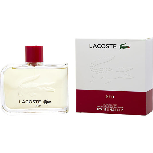 LACOSTE RED STYLE IN PLAY by Lacoste (MEN) - EDT SPRAY 4.2 OZ (NEW PACKAGING)