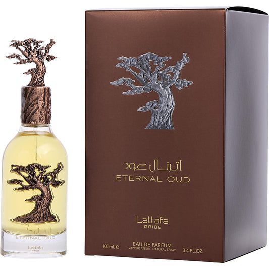 LATTAFA PRIDE ETERNAL OUD by Lattafa (UNISEX) - EAU DE PARFUM SPRAY 3.4 OZ