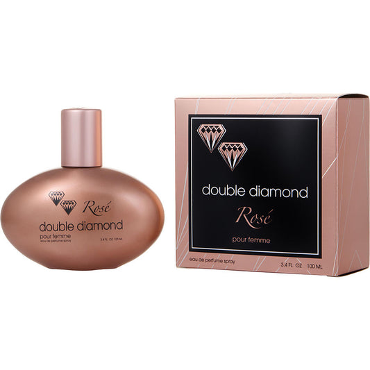 DOUBLE DIAMOND ROSE by YZY PERFUME (WOMEN) - EAU DE PARFUM SPRAY 3.4 OZ