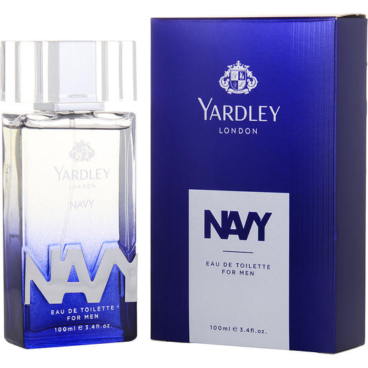 YARDLEY NAVY by Yardley (MEN) - EDT SPRAY 3.4 OZ