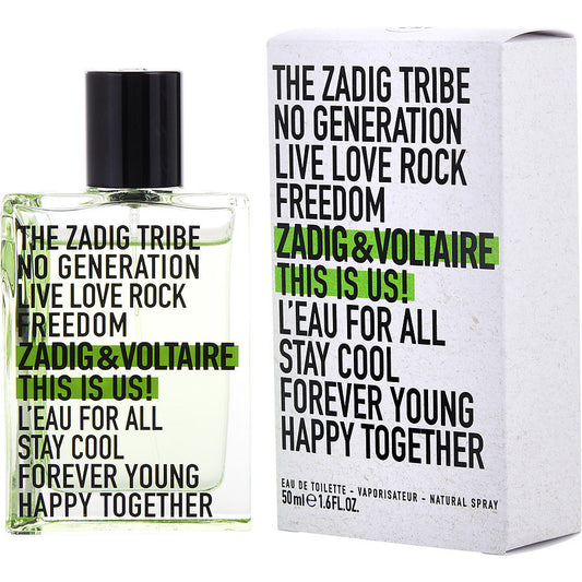 ZADIG & VOLTAIRE THIS IS US! L'EAU FOR ALL by Zadig & Voltaire (UNISEX) - EDT SPRAY 1.7 OZ