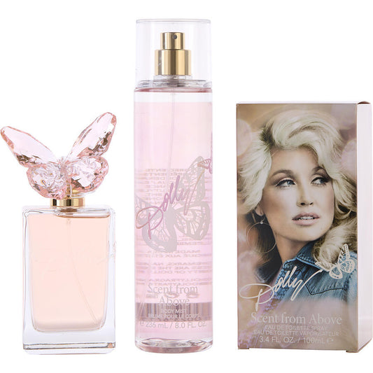 DOLLY PARTON SCENT FROM ABOVE by Dolly Parton (WOMEN) - EDT SPRAY 3.4 OZ & BODY MIST 8 OZ