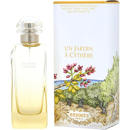 UN JARDIN A CYTHERE by Hermes (UNISEX) - EDT REFILLABLE SPRAY 3.3 OZ