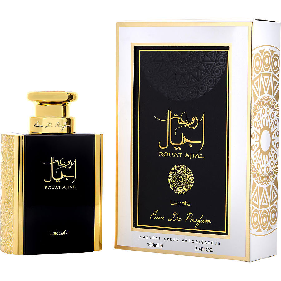 LATTAFA ROUAT AJIAL by Lattafa (UNISEX) - EAU DE PARFUM SPRAY 3.4 OZ