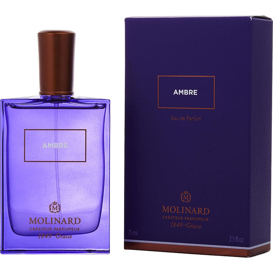 MOLINARD AMBRE by Molinard (UNISEX) - EAU DE PARFUM SPRAY 2.5 OZ (NEW PACKAGING)