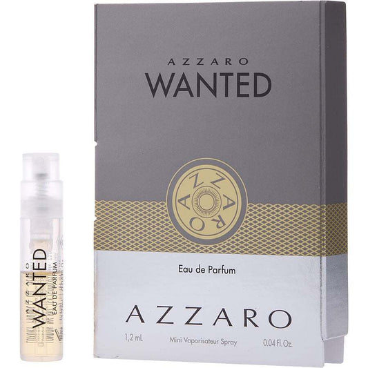 AZZARO WANTED by Azzaro (MEN) - EAU DE PARFUM SPRAY VIAL ON CARD